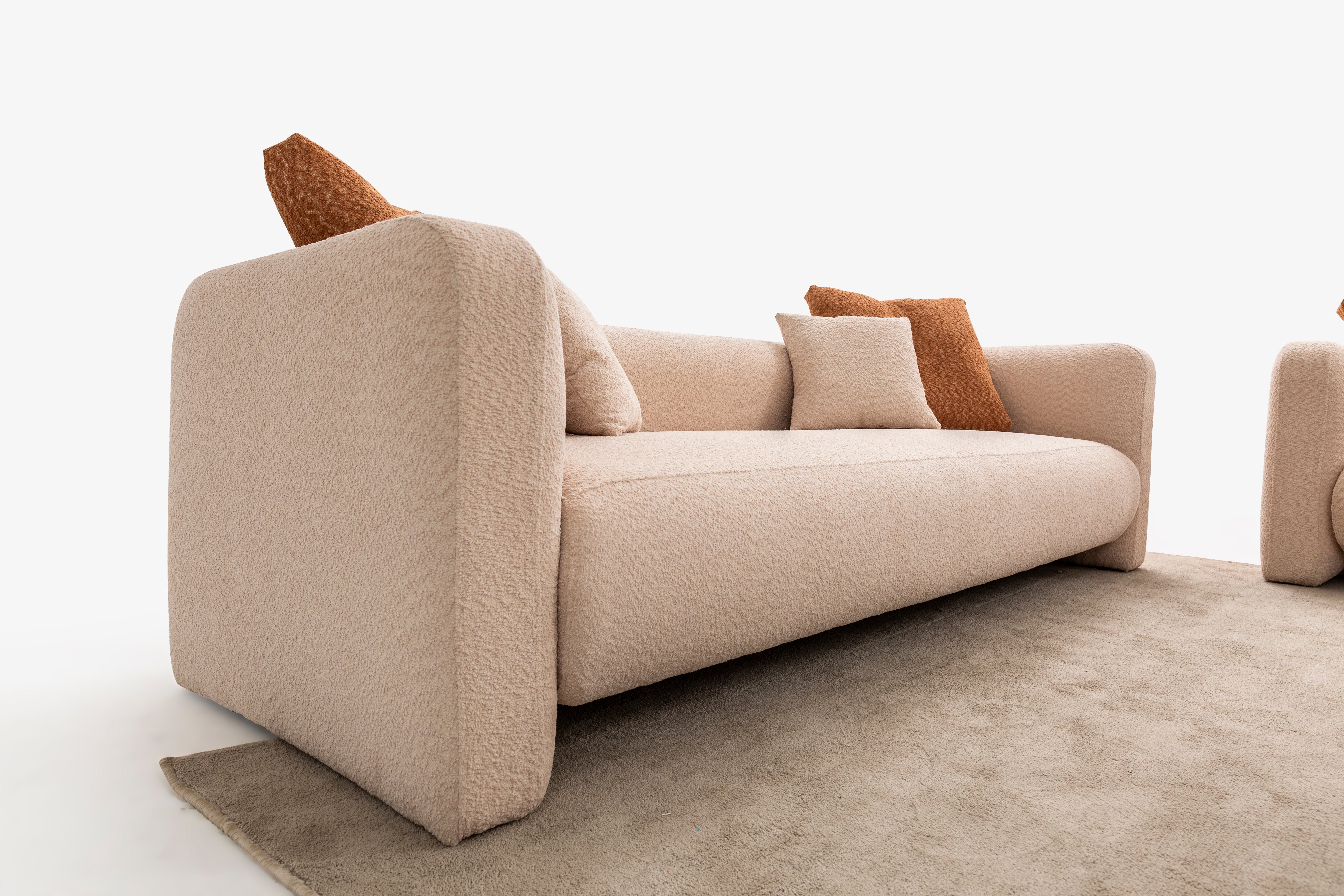 Lincoln 3 seater sofa by Netline Home Interior with plush cushions and modern design, perfect for stylish everyday comfort.