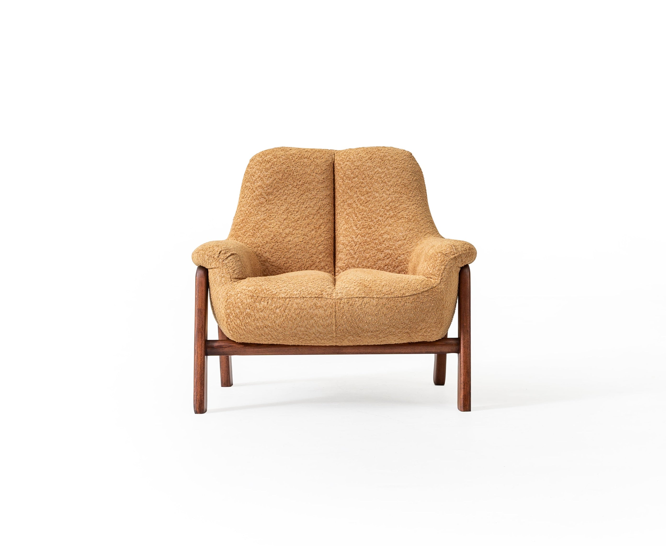 Netline Home Interior Corvette armchair with plush fabric upholstery and modern design, perfect for comfortable accent seating.