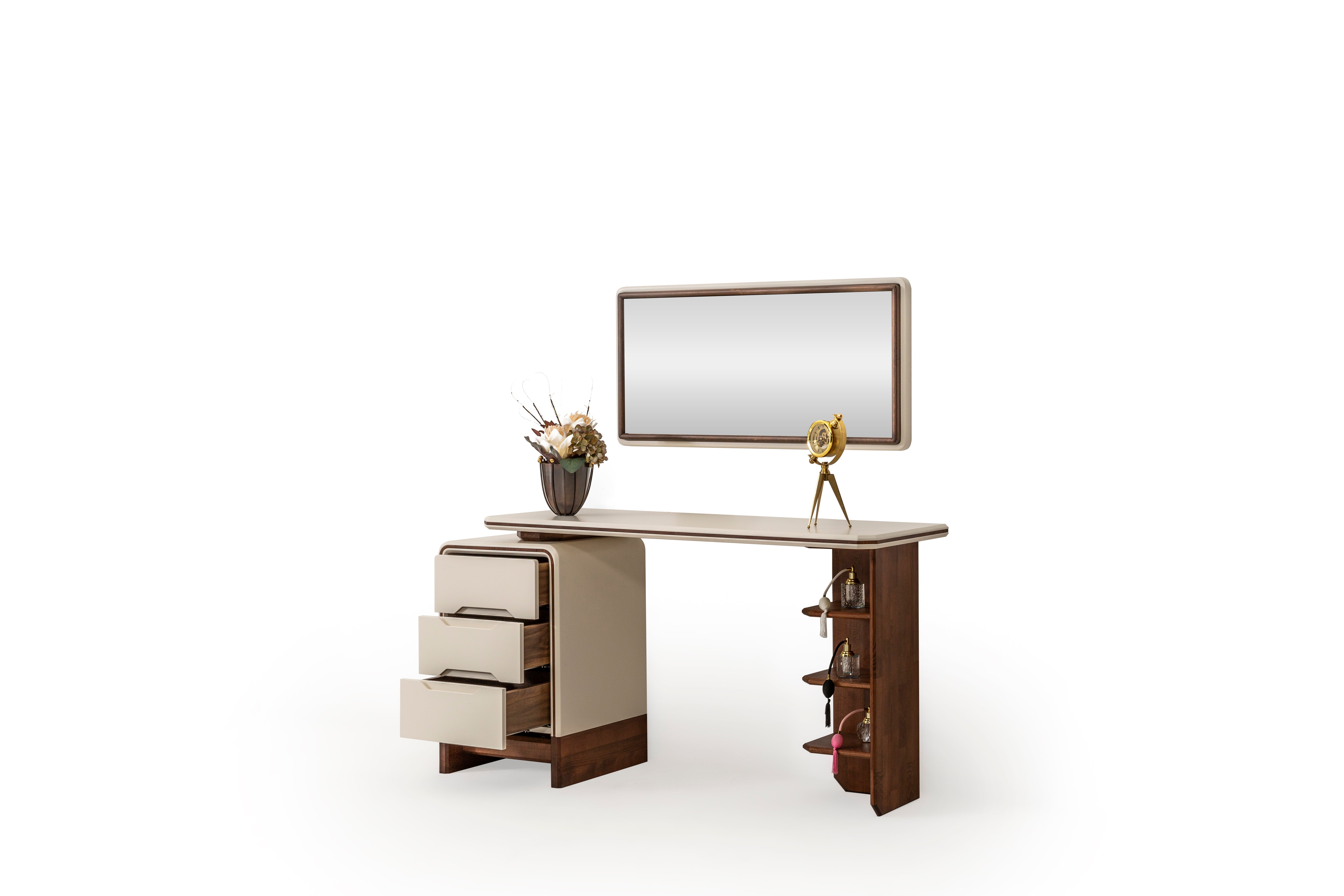 Cadillac bedroom set by Netline Home Interior featuring a bed, nightstands, and dresser in a modern bedroom style.