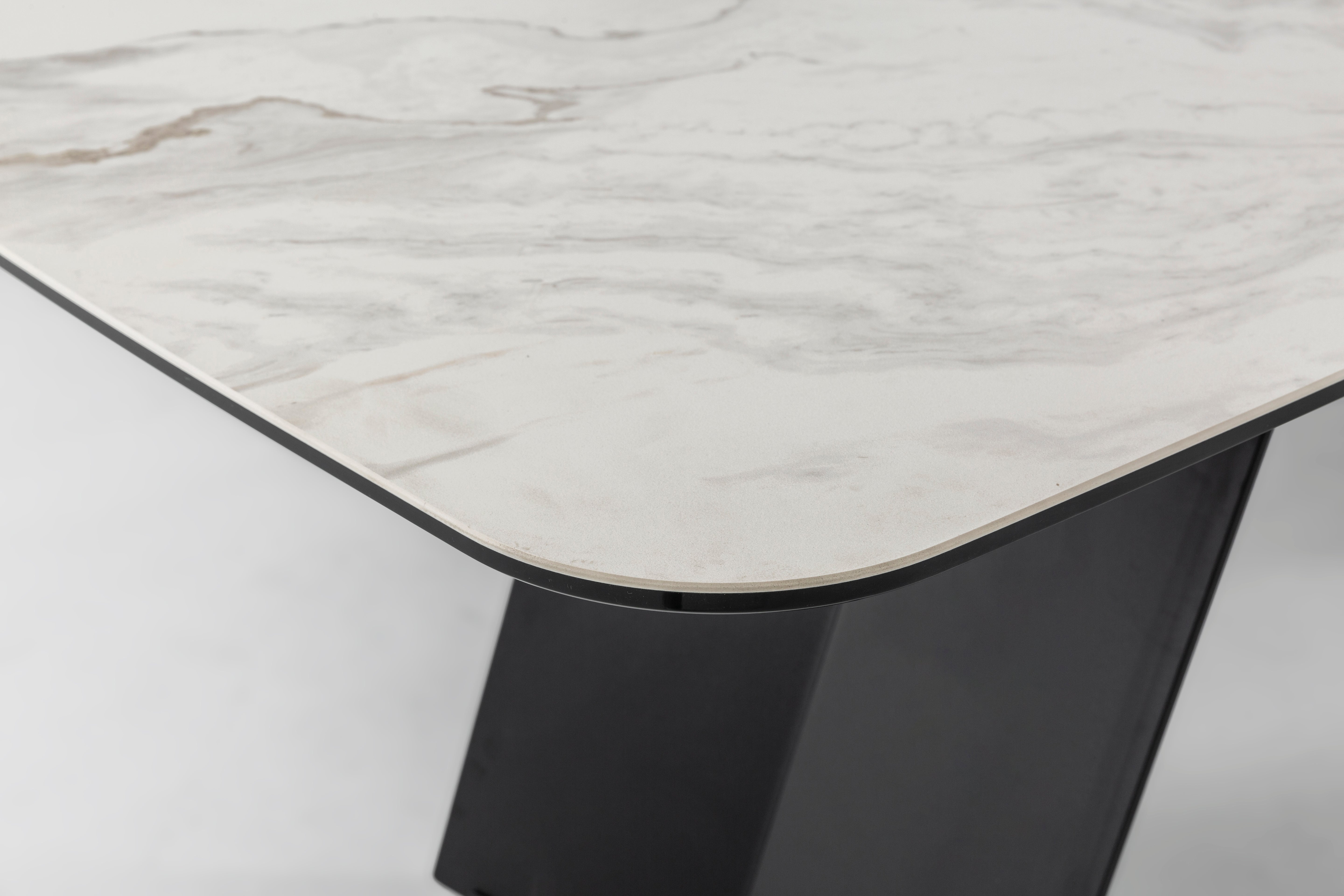 Modern Luna Table Sofa by Netline Home Interior featuring sleek design and plush cushions for stylish living room decor.