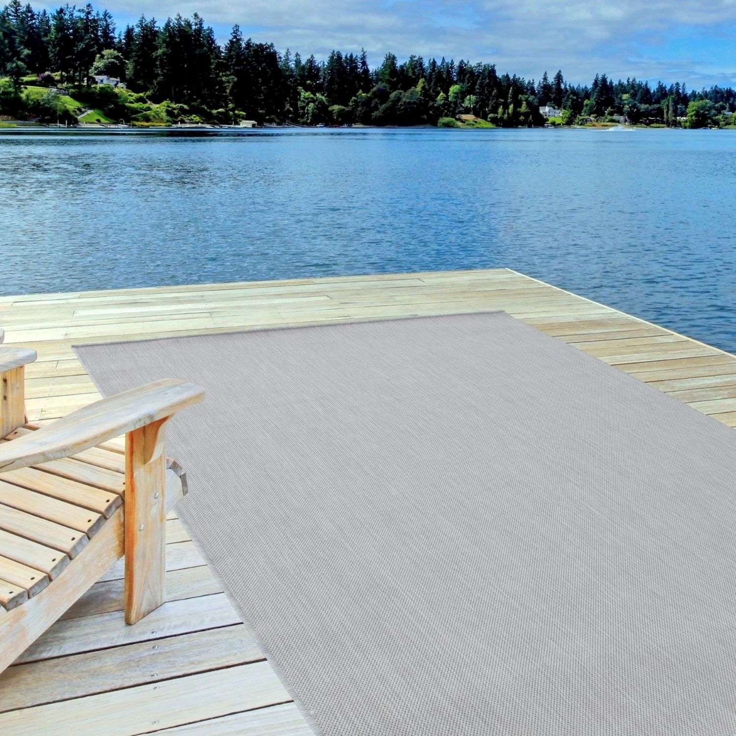 Ecology Outdoor Rug Grey | 500g