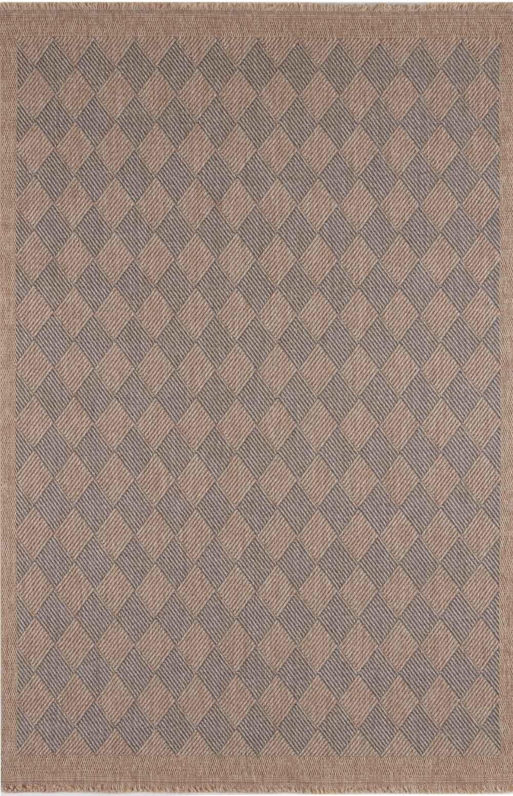 Blue Nature Outdoor Rug by The Rugs, featuring a textured design suitable for outdoor spaces.