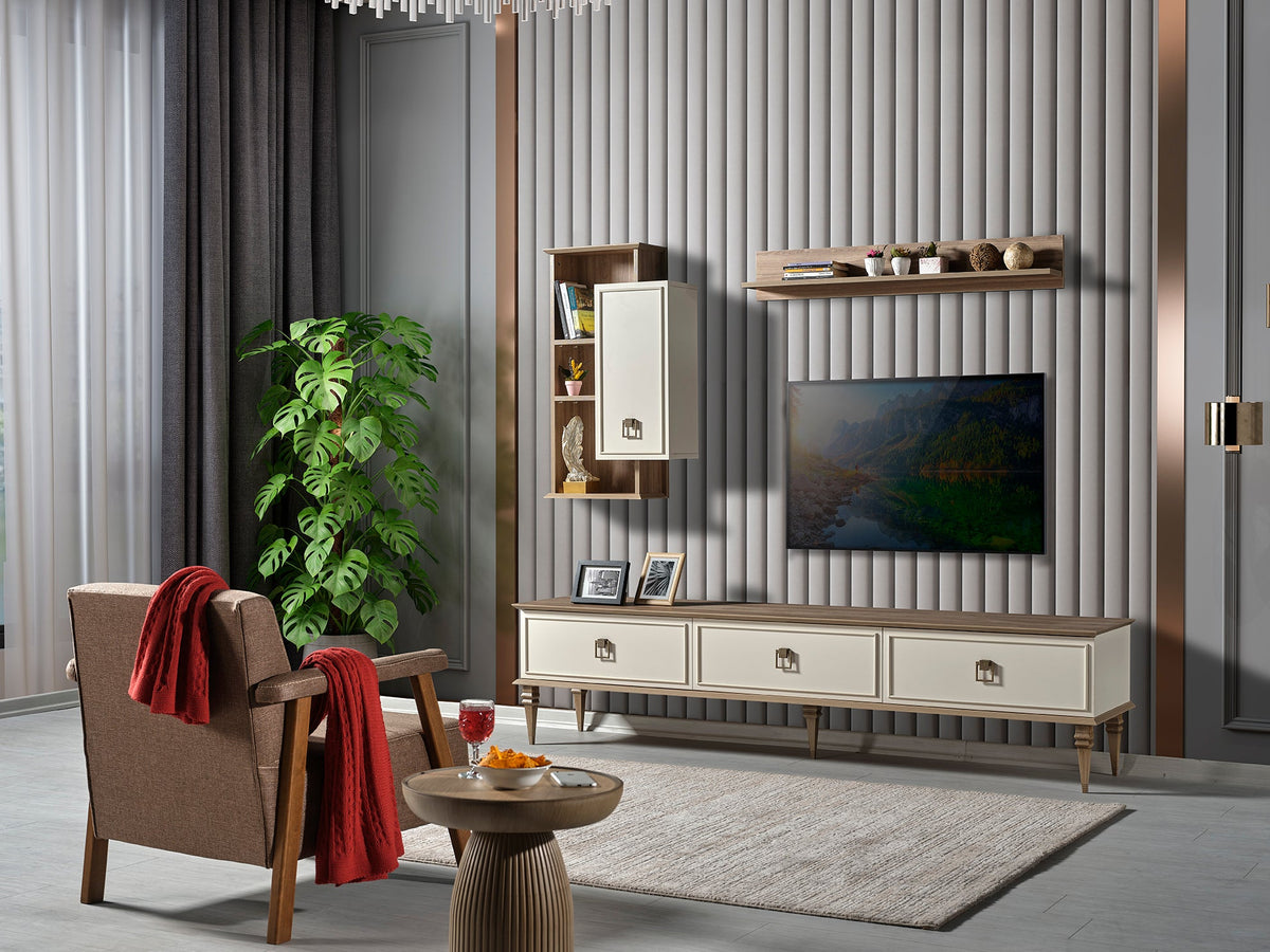 Sahra Tv Unit by Netline Interiors
