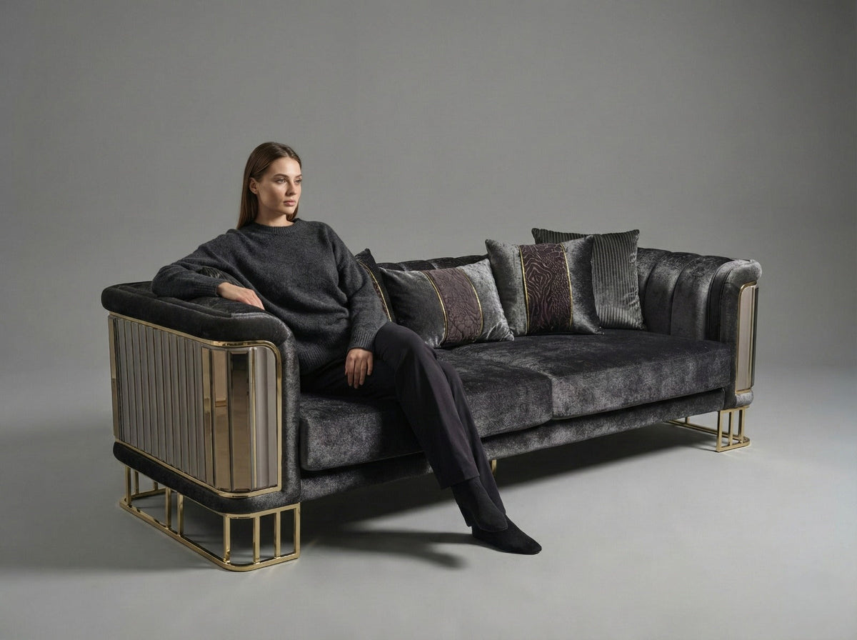 Luxori Sofa Set (SK) by Netline Interiors
