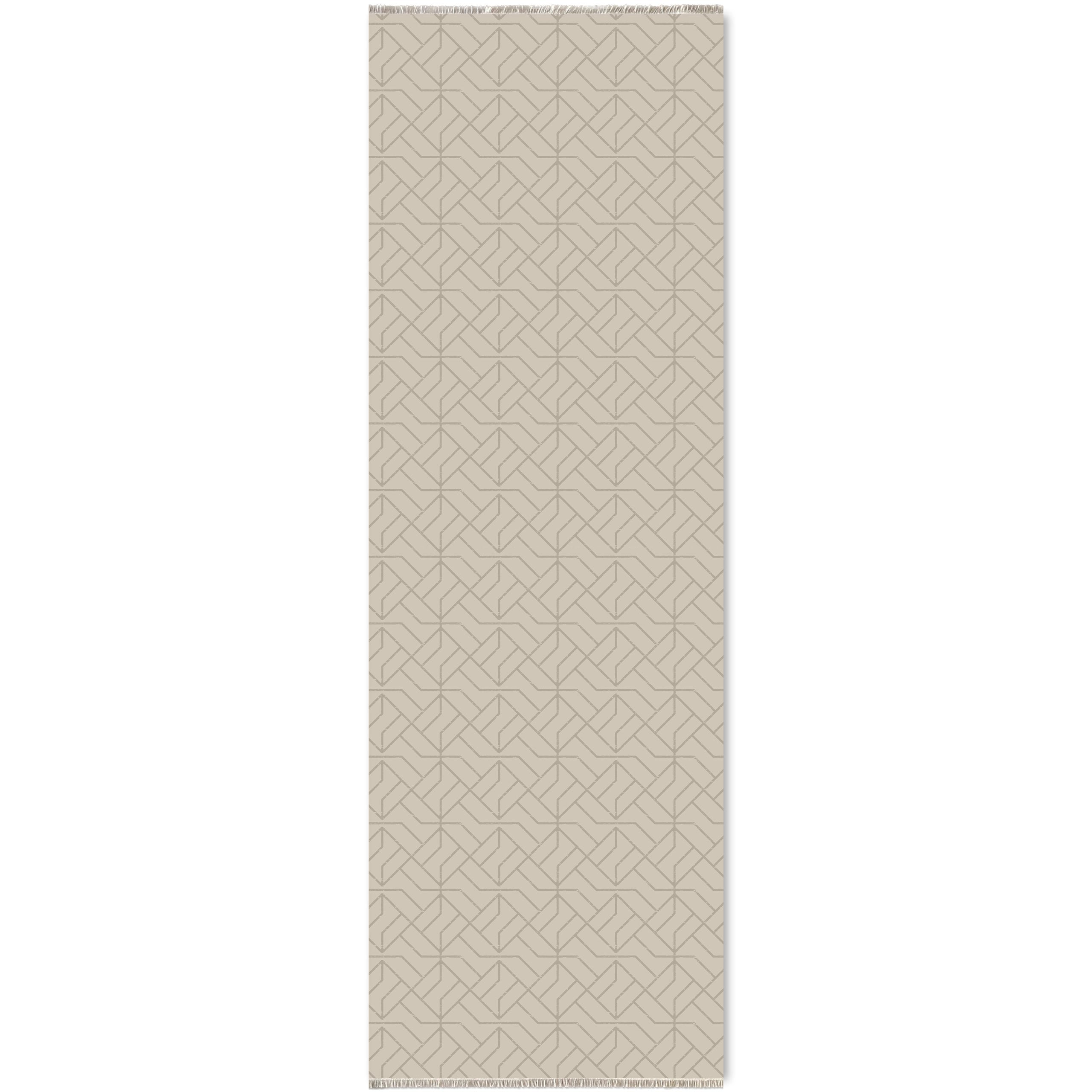 Netline Home Gray Silver Cream White Modern Machine Washable Chenille Rug Design NH7101 - Gallery Image 6 - Netline Home