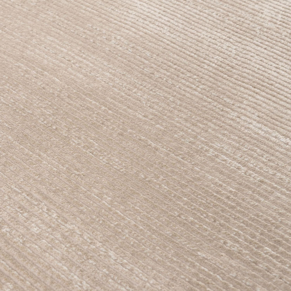 Carmel Beige-Cream Striped Rug – 6020