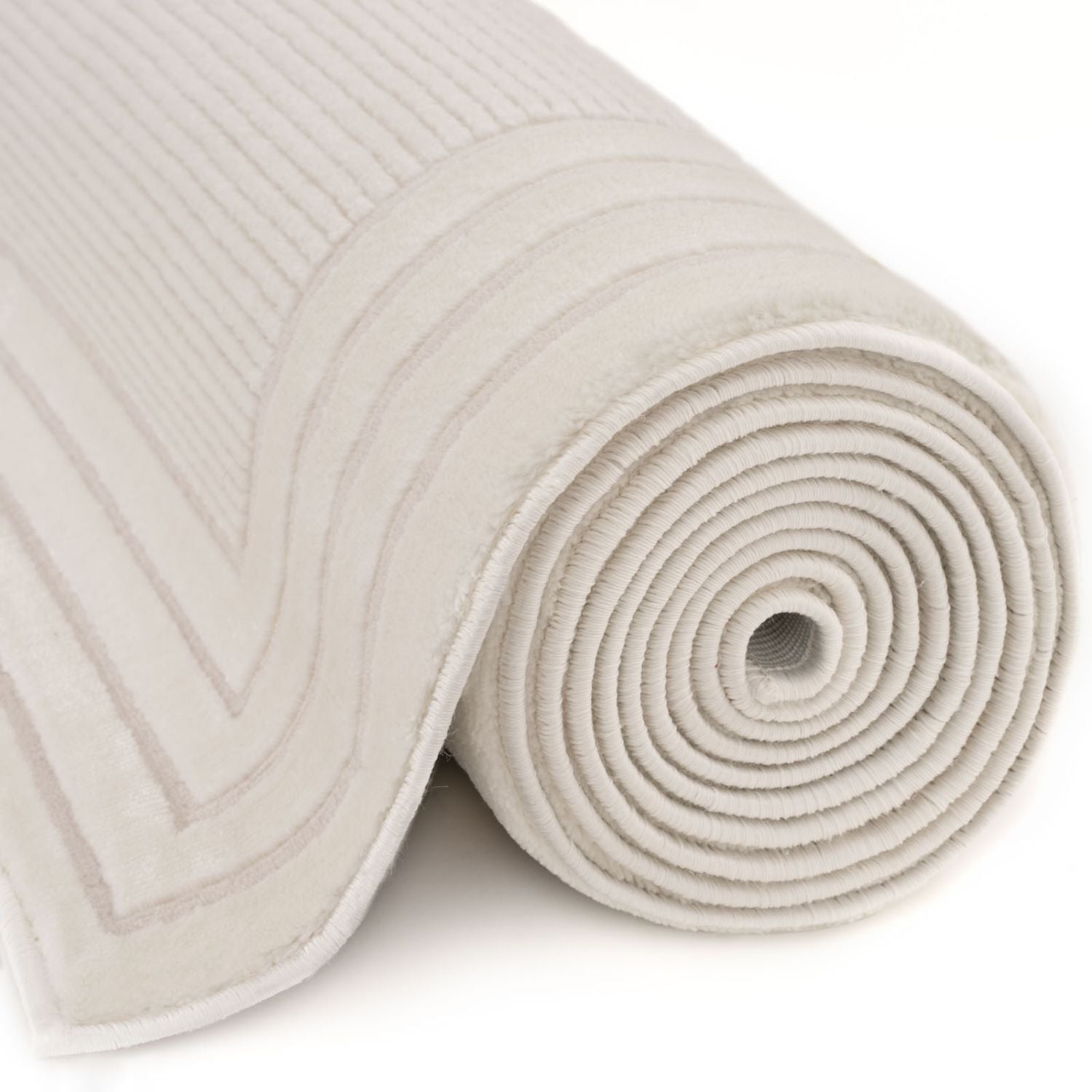 Carmel Cream Bordered Rug | 6060