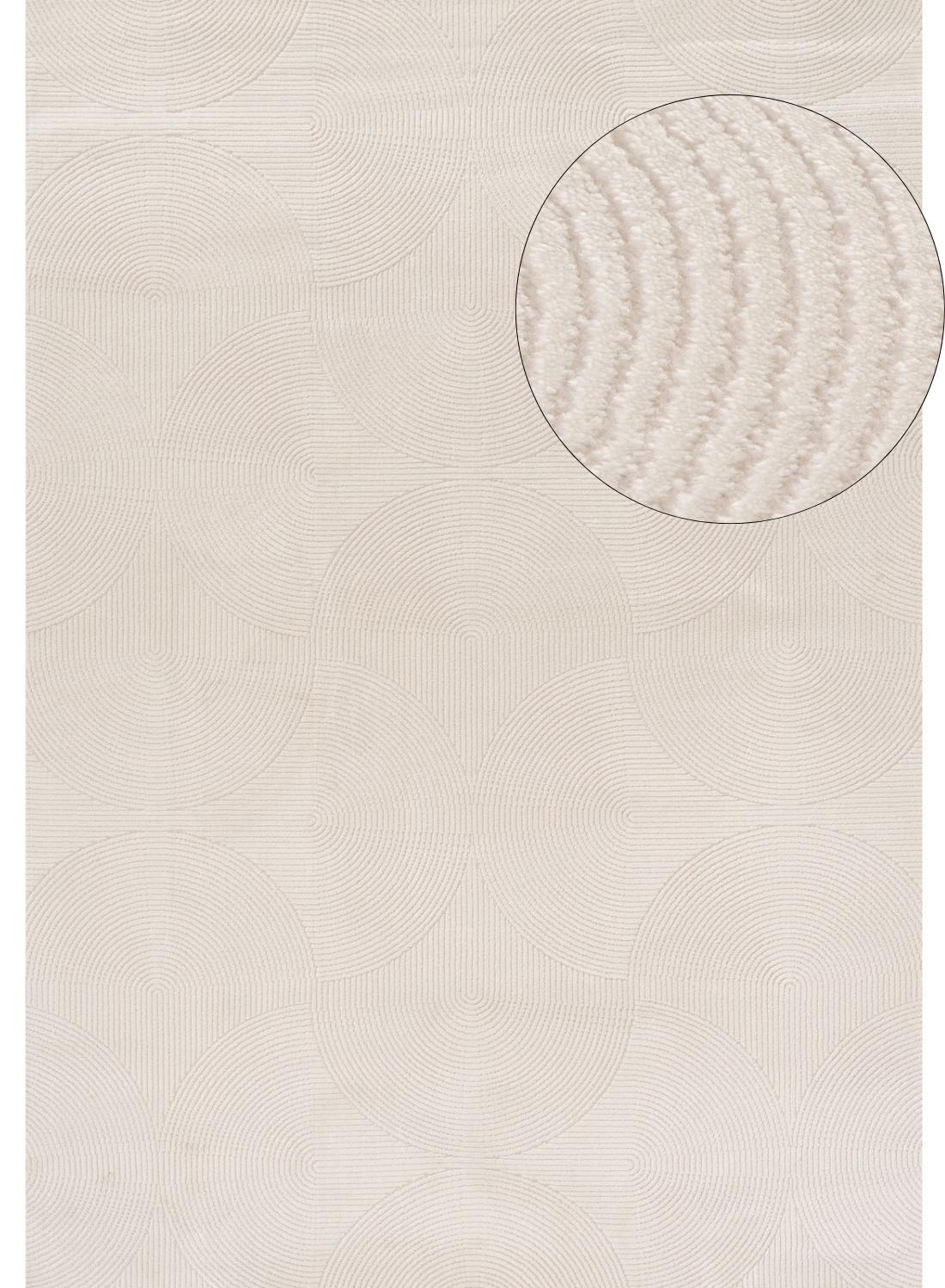 Carmel Cream Geometric Rug | 6070