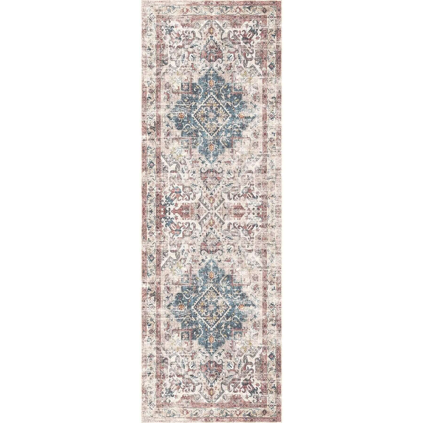 Carmel Cream Bordered Rug