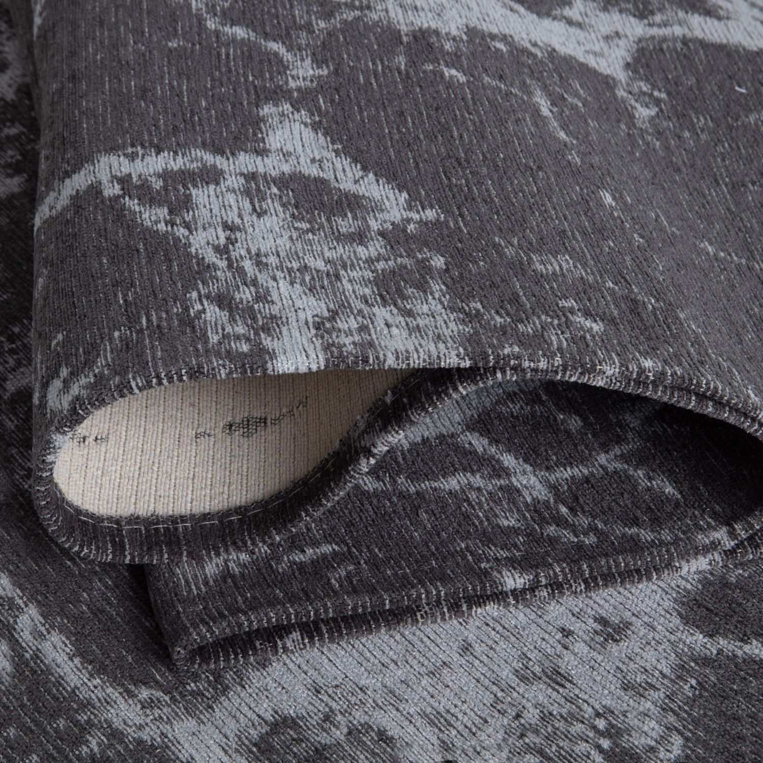 Washable Rug Carina Dark Grey | 6952D