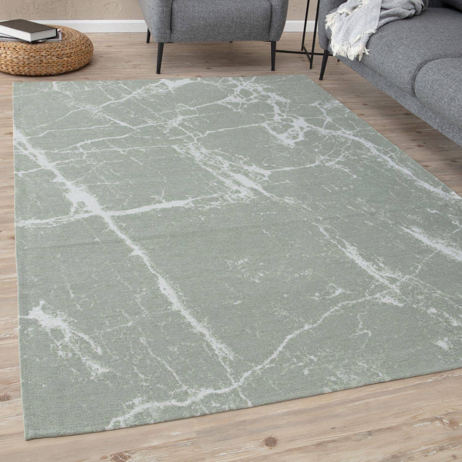Washable Rug Carina Green | 6954
