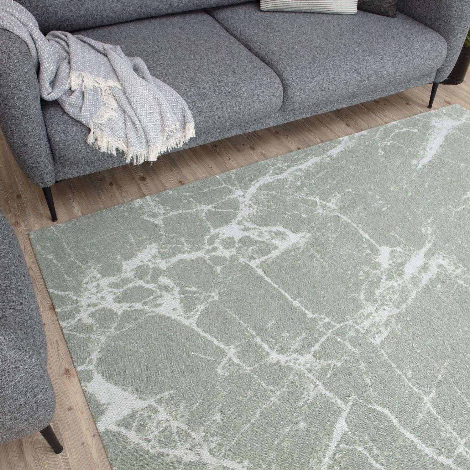 Washable Rug Carina Green | 6954