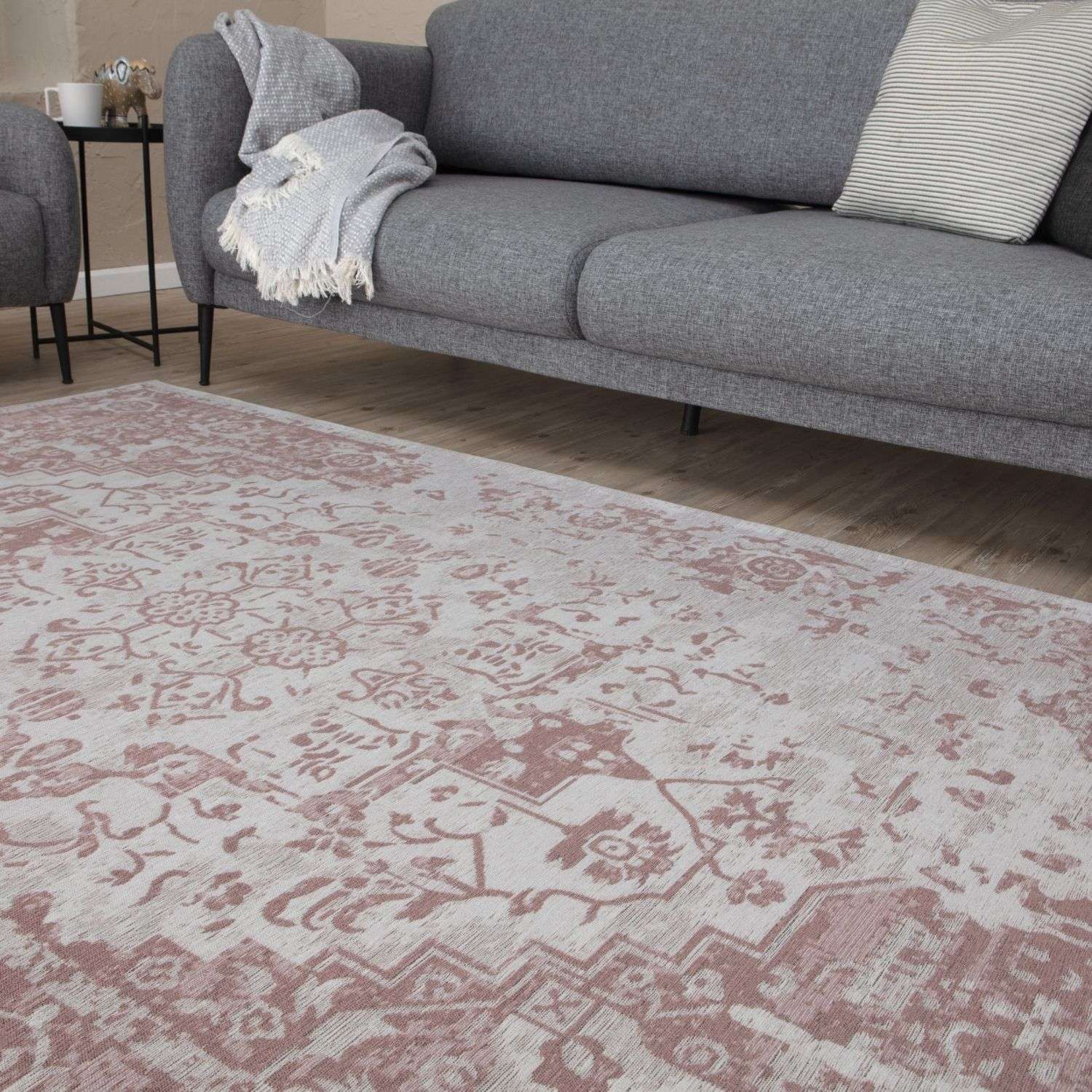 Washable Rug Carina Pink | 6962