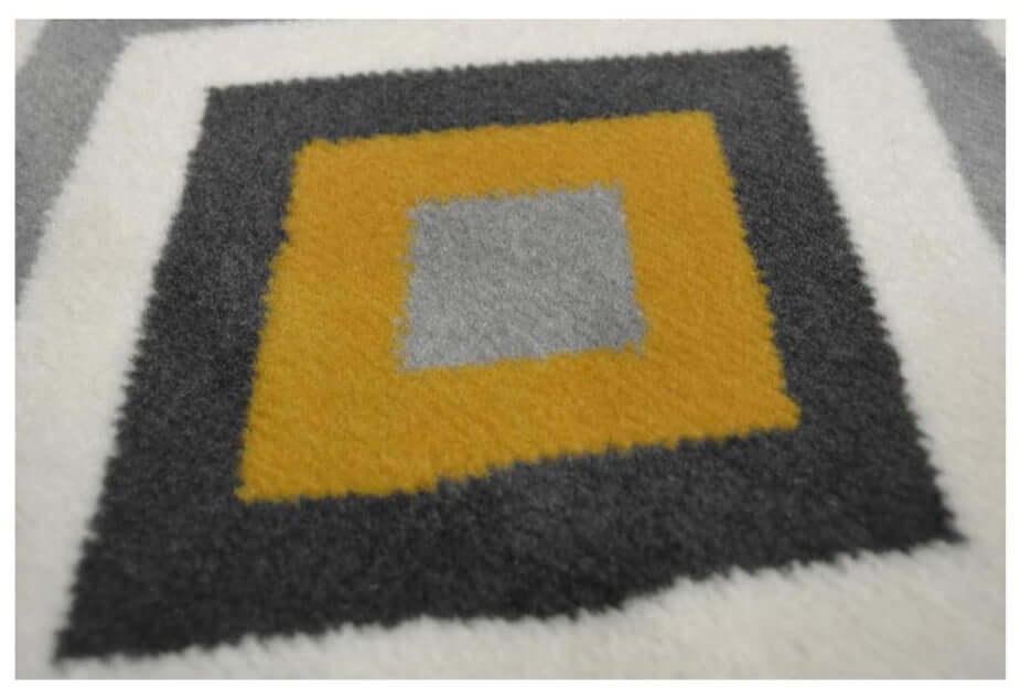 Maestro Geometric Yellow Rug – 3658 GB12