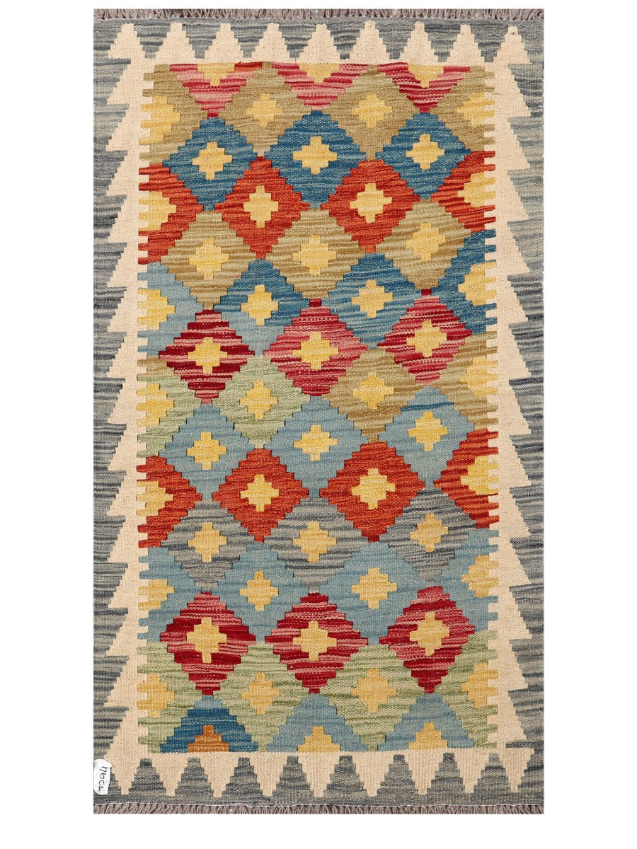 Maimana Afghanistan Kilim Rug - 152 x85 cm