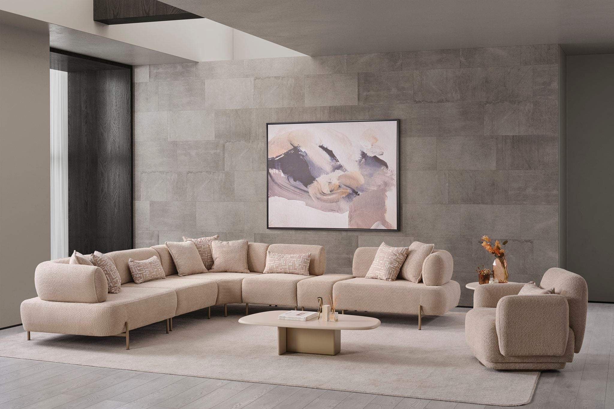 Lizbon Corner Sofa by Netline Interiors