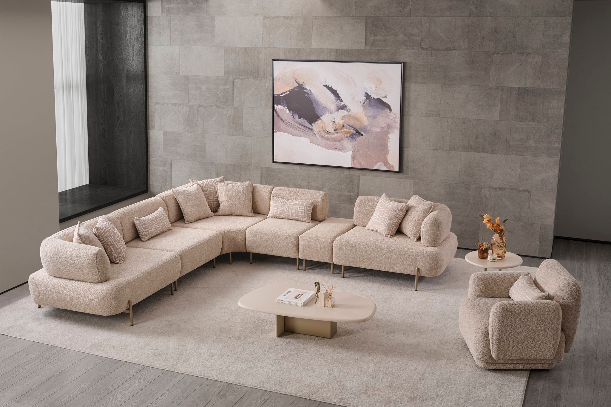 Lizbon Corner Sofa by Netline Interiors