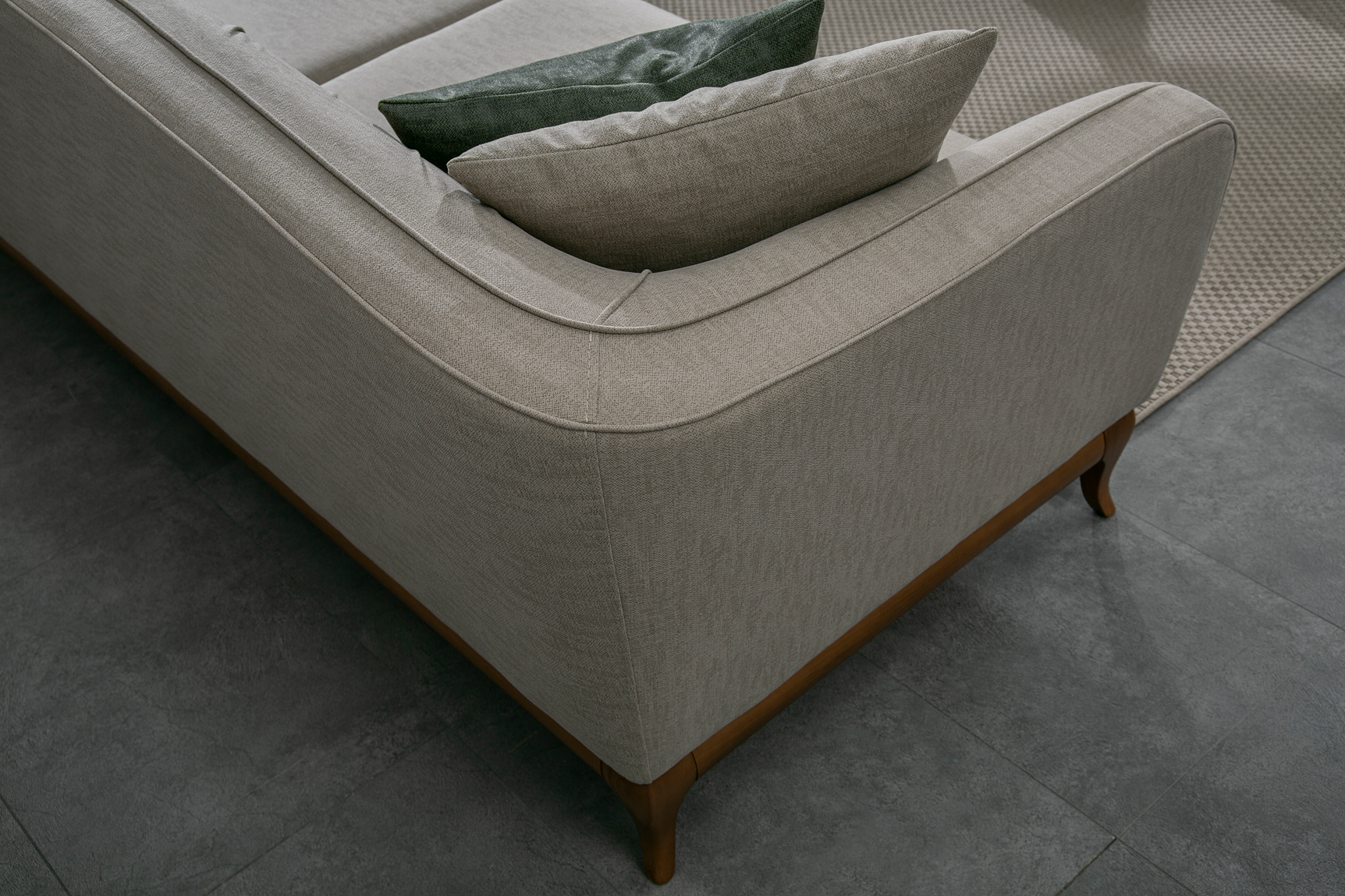 Modern Daniella sofa set by Netline Home Interior with plush cushions and sleek design for stylish living room comfort.