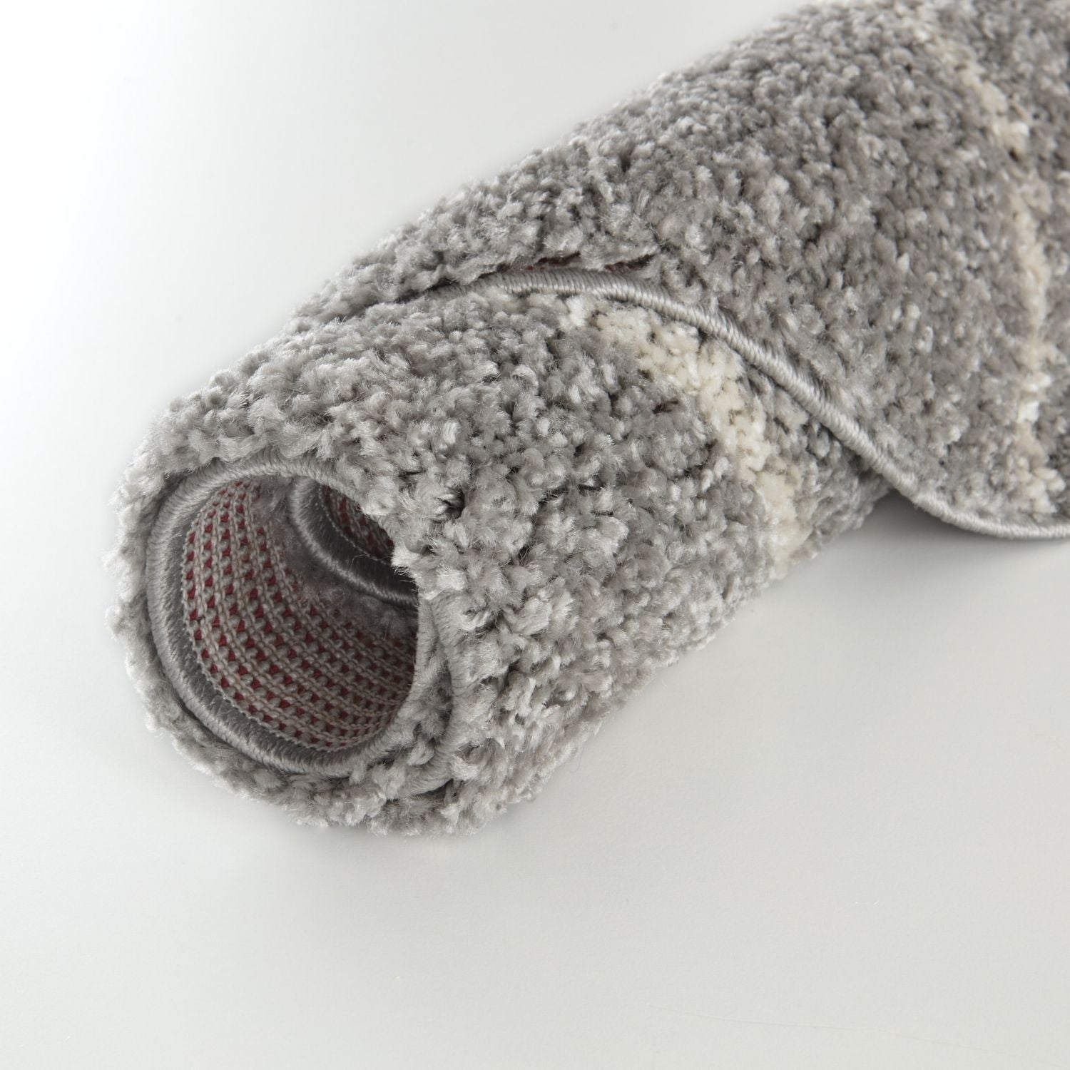 Moroccan Grey Shaggy Rug | 810