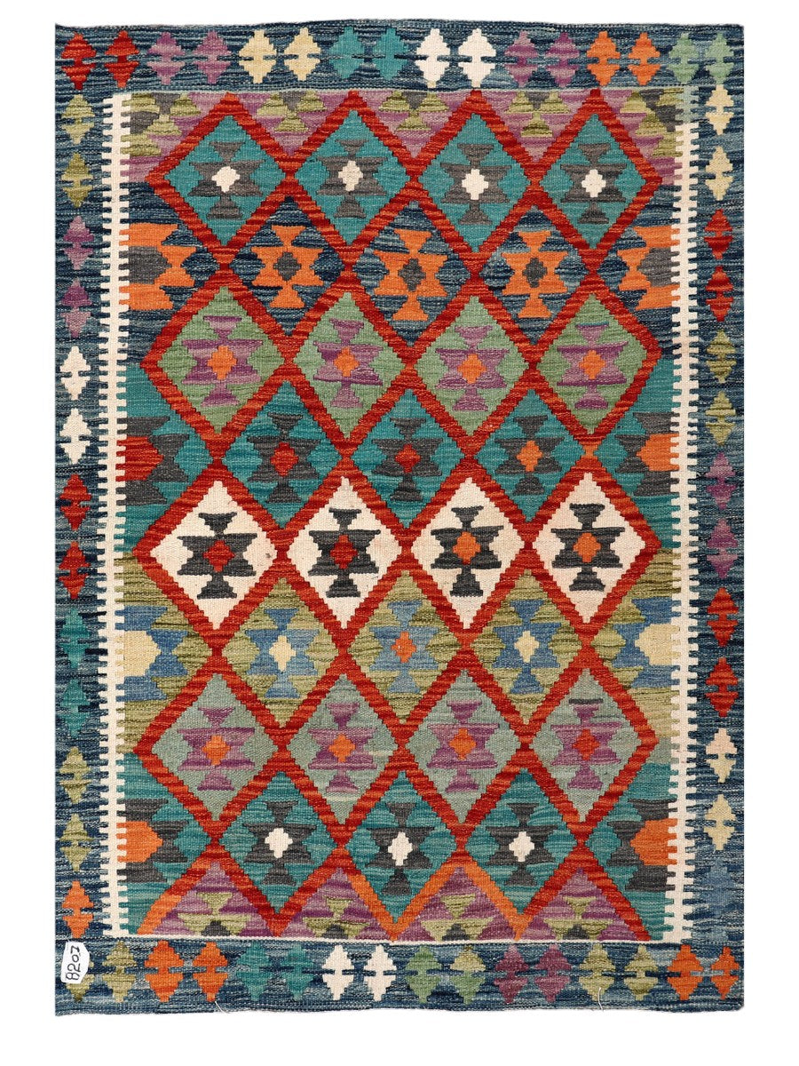 Maimana Afghanistan Kilim Rug - 152 x104 cm