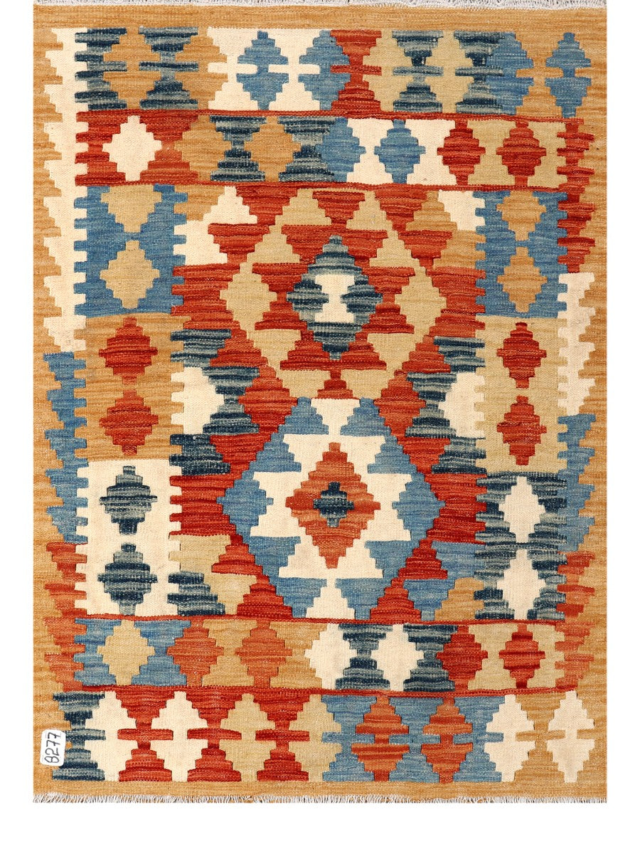 Maimana Afghanistan Kilim Rug - 142 x101 cm