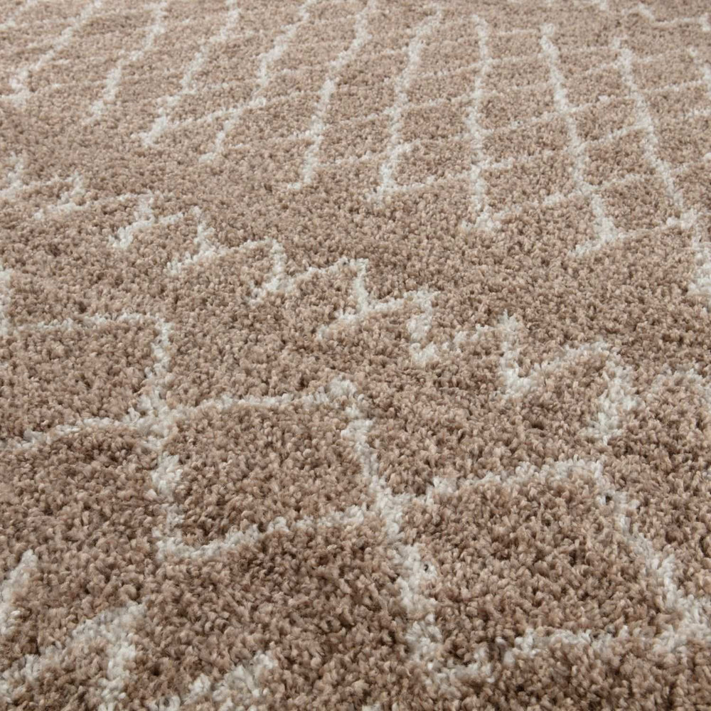 Moroccan Beige Shaggy Rug – 920