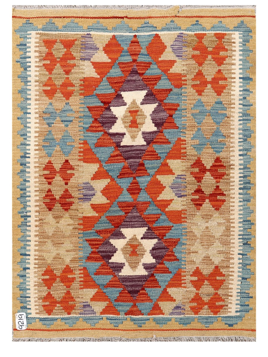 Maimana Afghanistan Kilim Rug - 116 x 84 cm