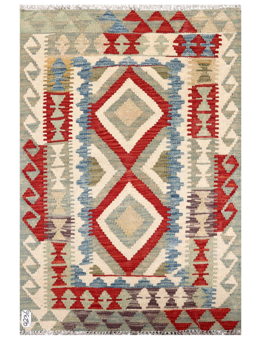 Maimana Afghanistan Kilim Rug - 119 x 80 cm