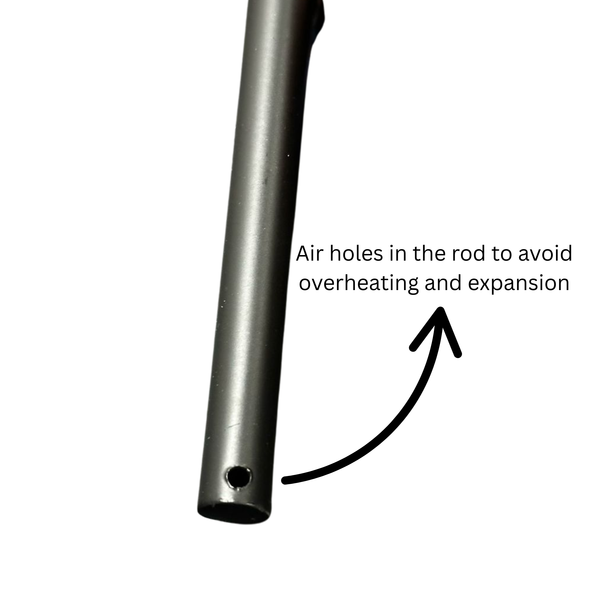 Black globe wall lamp by Light My House with a modern minimalist glass shade, mounted on a wall with an air hole design.
