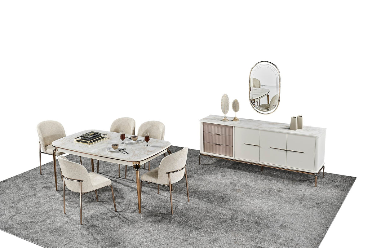 Alya Dining Room Set by Netline Interiors
