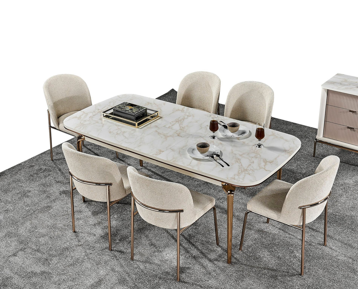Alya Dining Room Set by Netline Interiors
