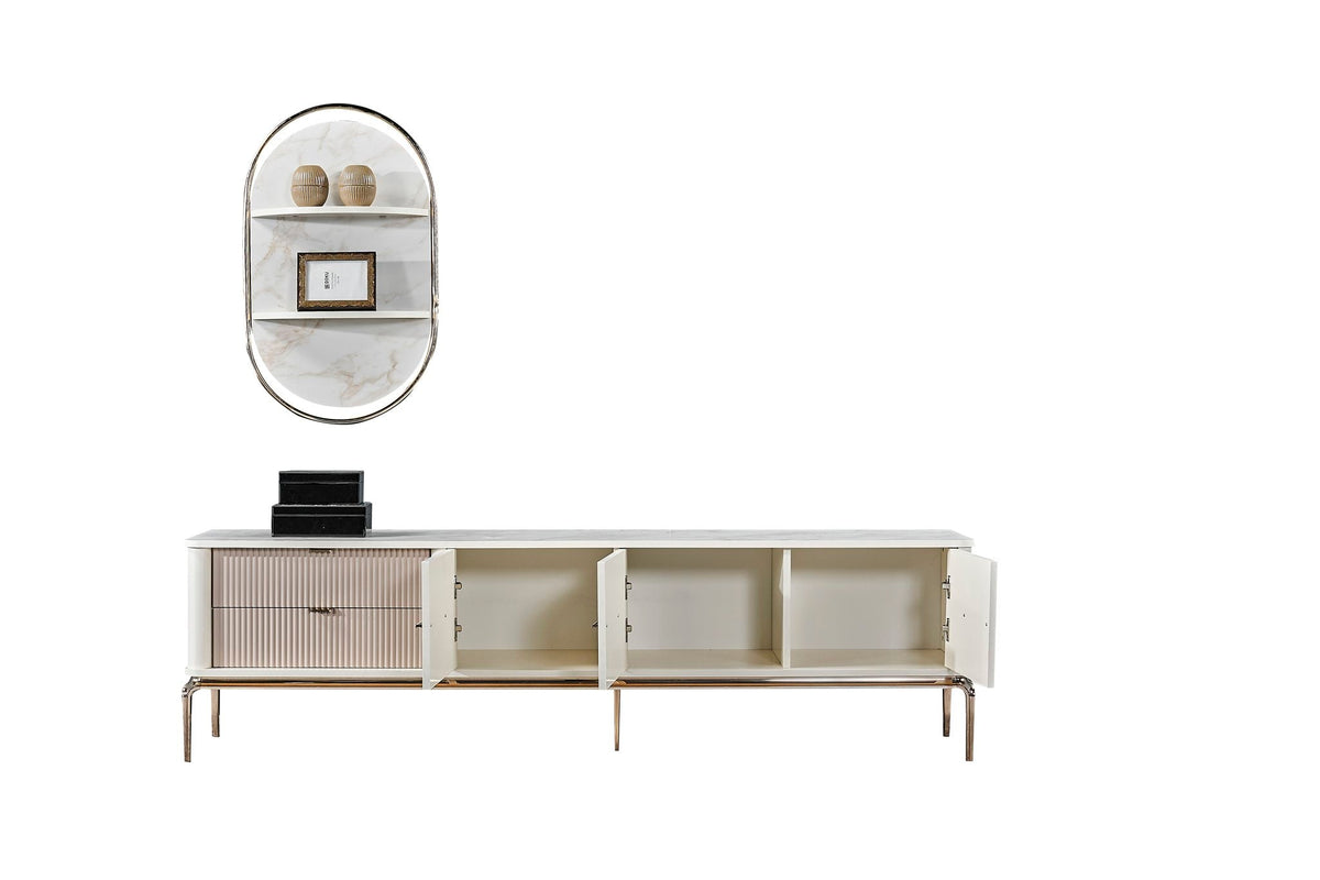 Alya TV Unit by Netline Interiors