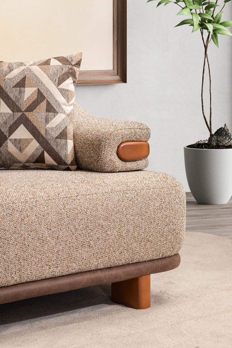 Arden 3-Seater Sofa – Compact Design, Smart Comfort by Netline Interiors