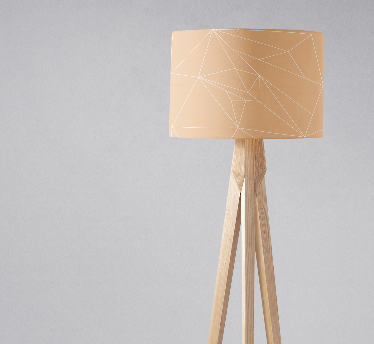 Beige Minimalist Lampshade – Ceiling & Table Compatible