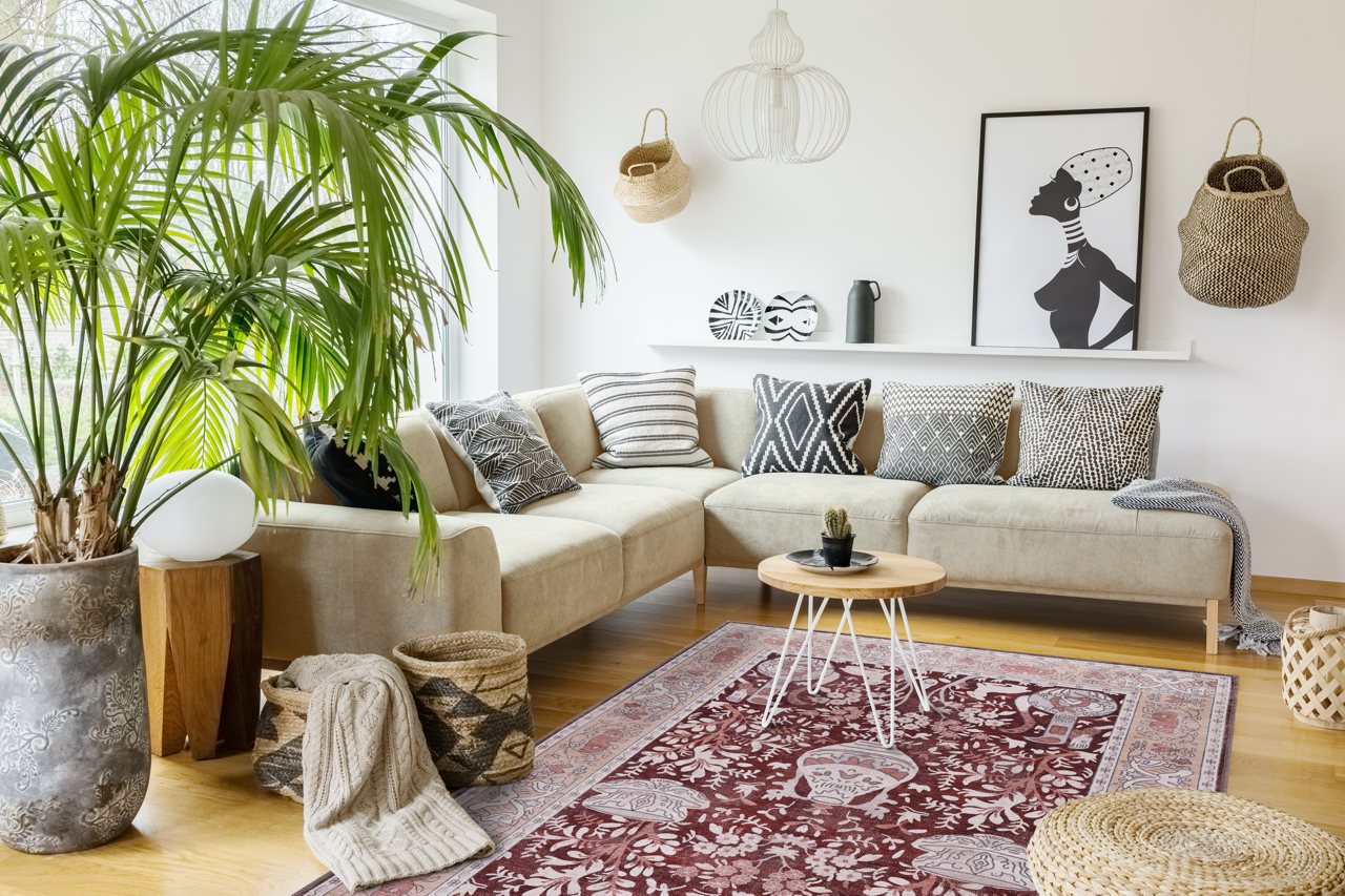 Netline Home Rugs Depot Traditional Blue Abstract Washable Rug Design R4