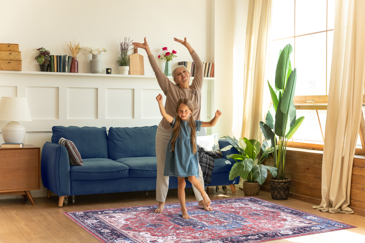 Netline Home Rugs Depot Tribal Multicolor Medallion Washable Rug Design 2023