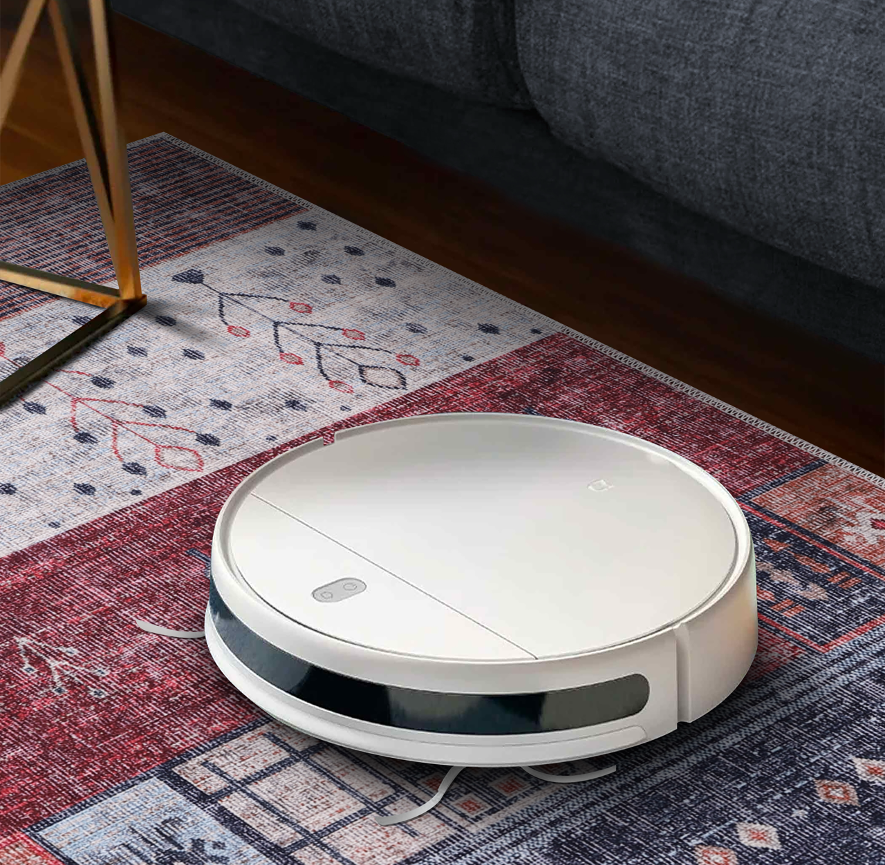 Netline Home Rugs Depot NH1339 – Machine Washable Gabbeh Rug | Tribal Striped Oriental Carpet with Symbolic Motifs for Living Room, Bedroom & Dining