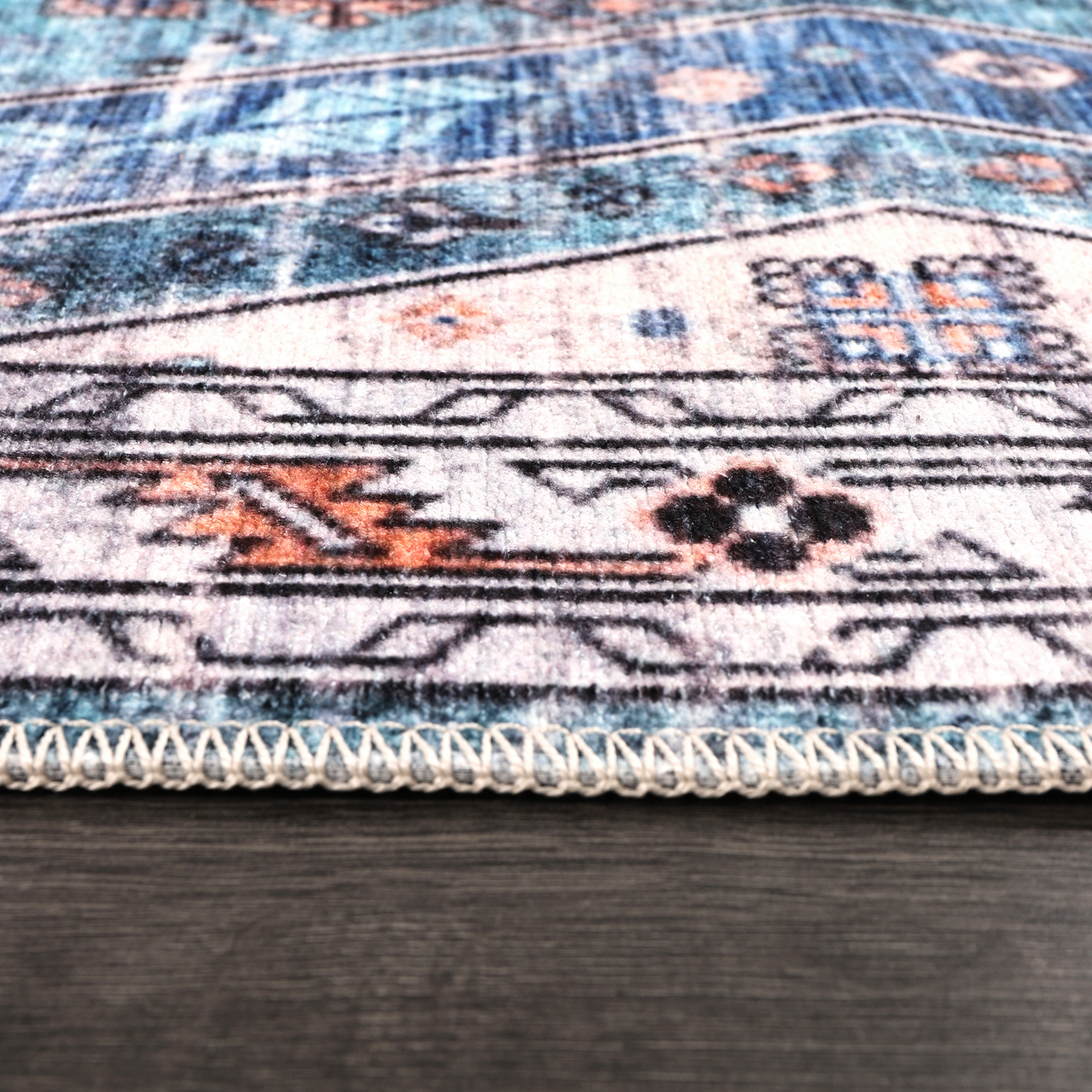 Netline Home Rugs Depot Ð Kilim Red Medallion Washable Rug Ð Design NL1015