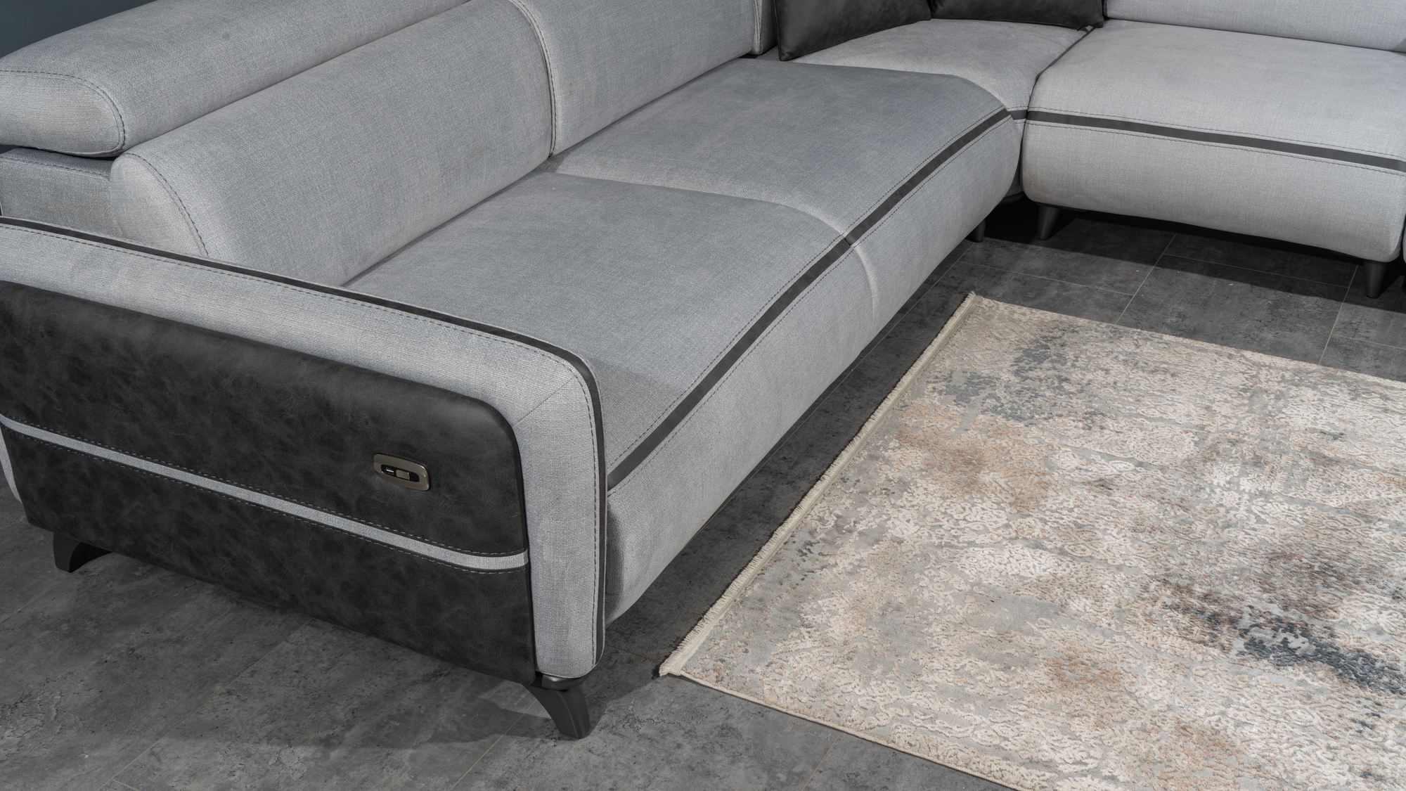 Delhi Corner Sofa by Netline Interiors