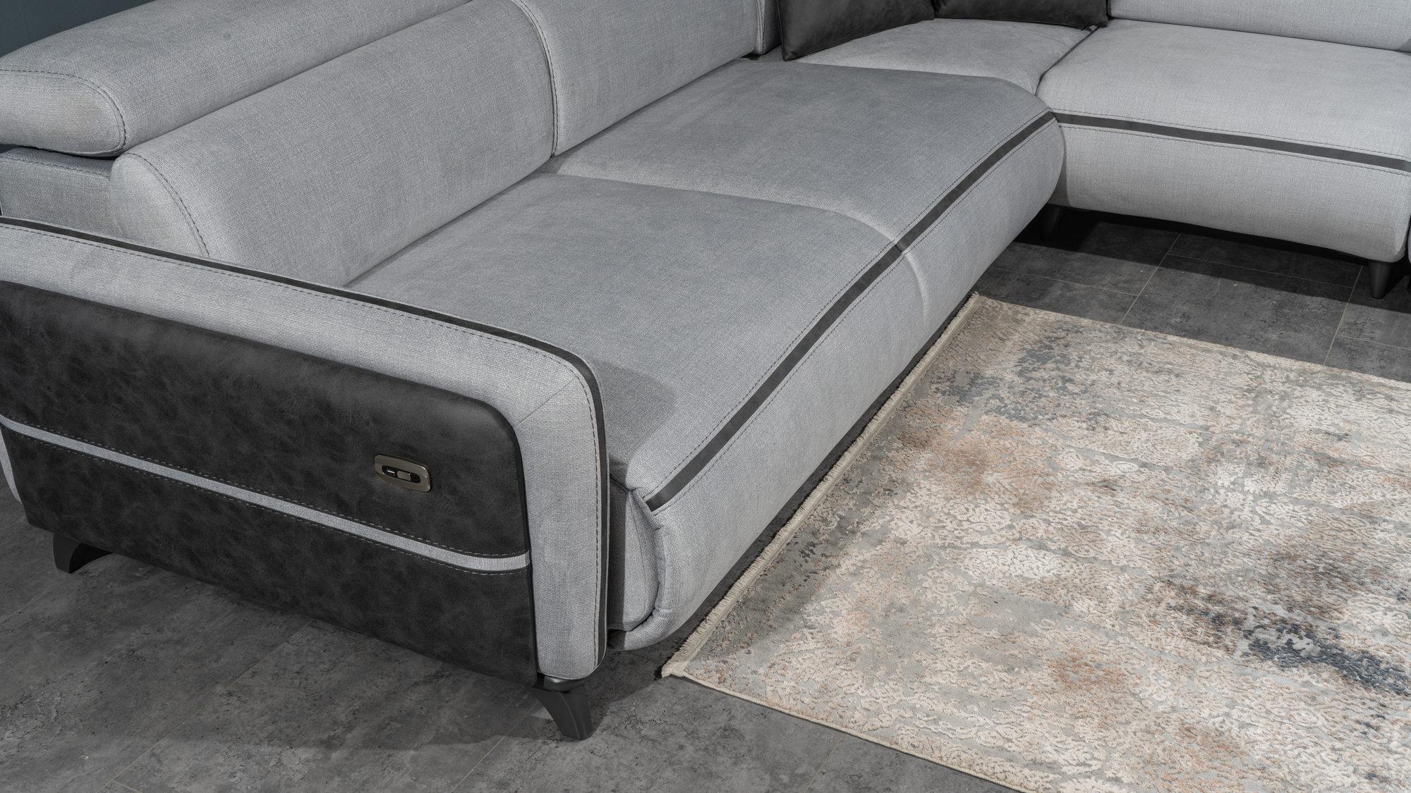 Delhi Corner Sofa by Netline Interiors
