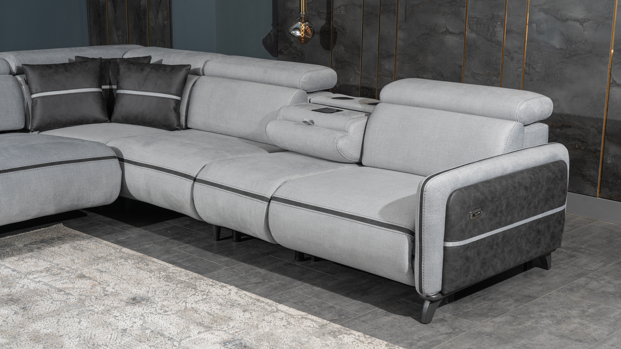 Delhi Corner Sofa by Netline Interiors