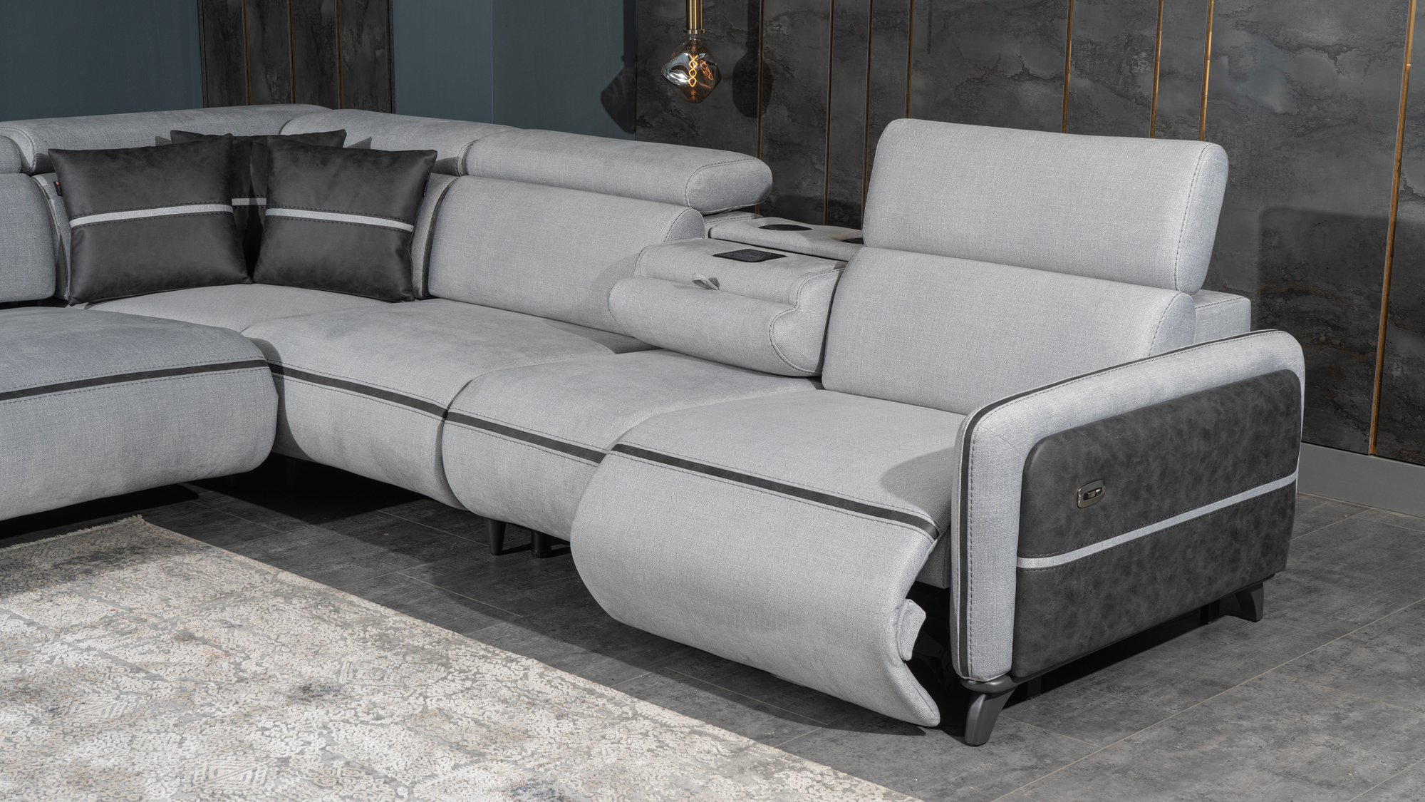 Delhi Corner Sofa by Netline Interiors