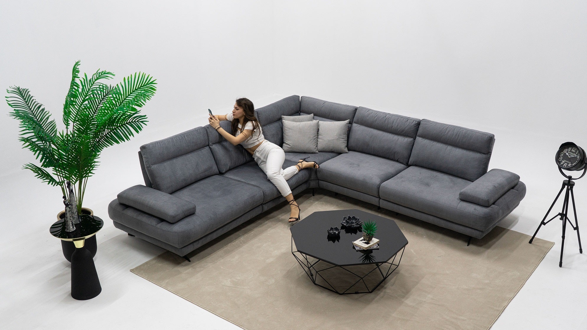 Milano Corner Sofa by Netline Interiors