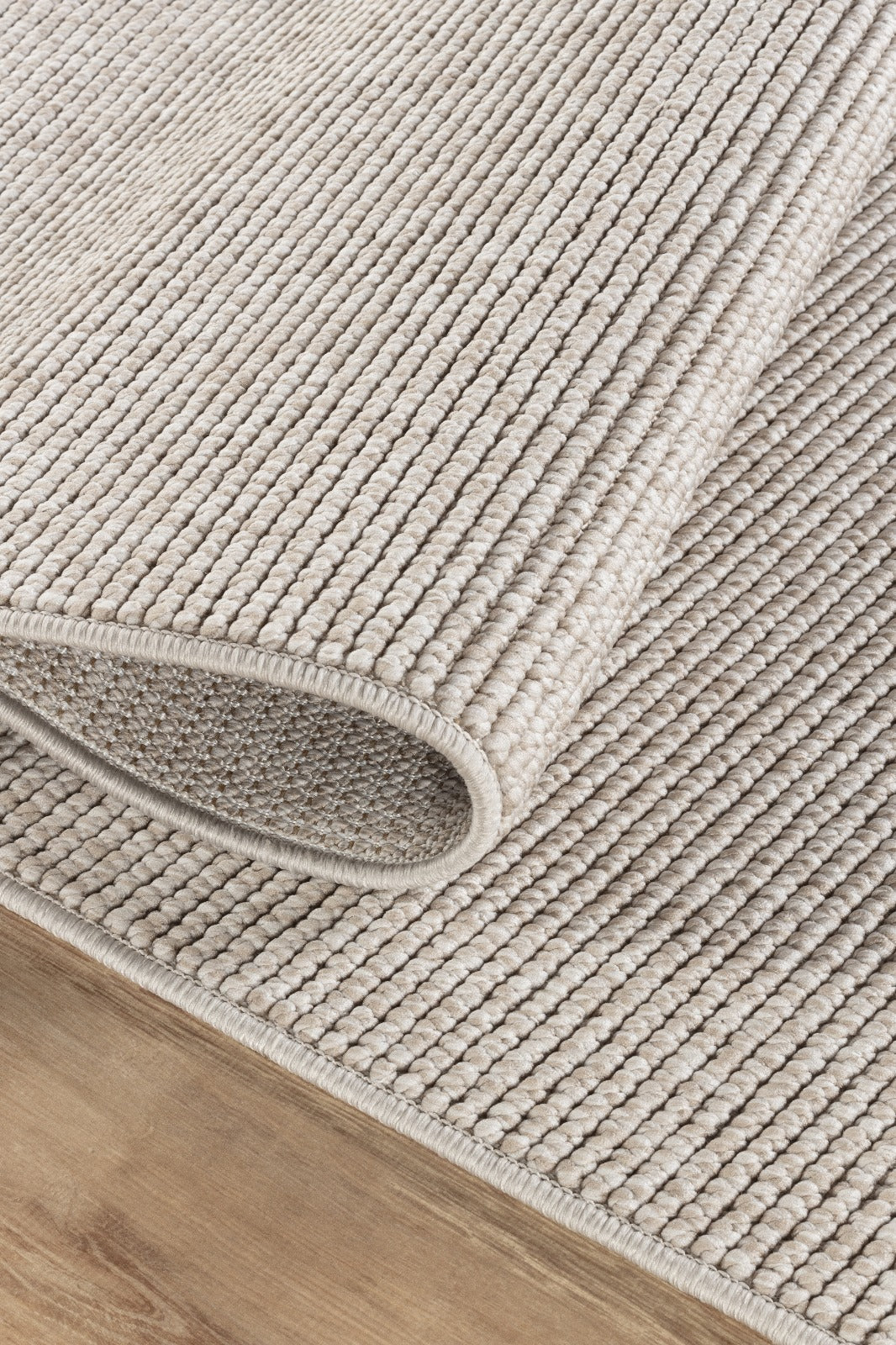 Netline Home Rugs Depot White Modern Ecoloop EC001 Area Rug – 100% Polyester, Non‑Shed, Easy‑Clean, Durable | Bedroom, Study, Kids Room, Entryway