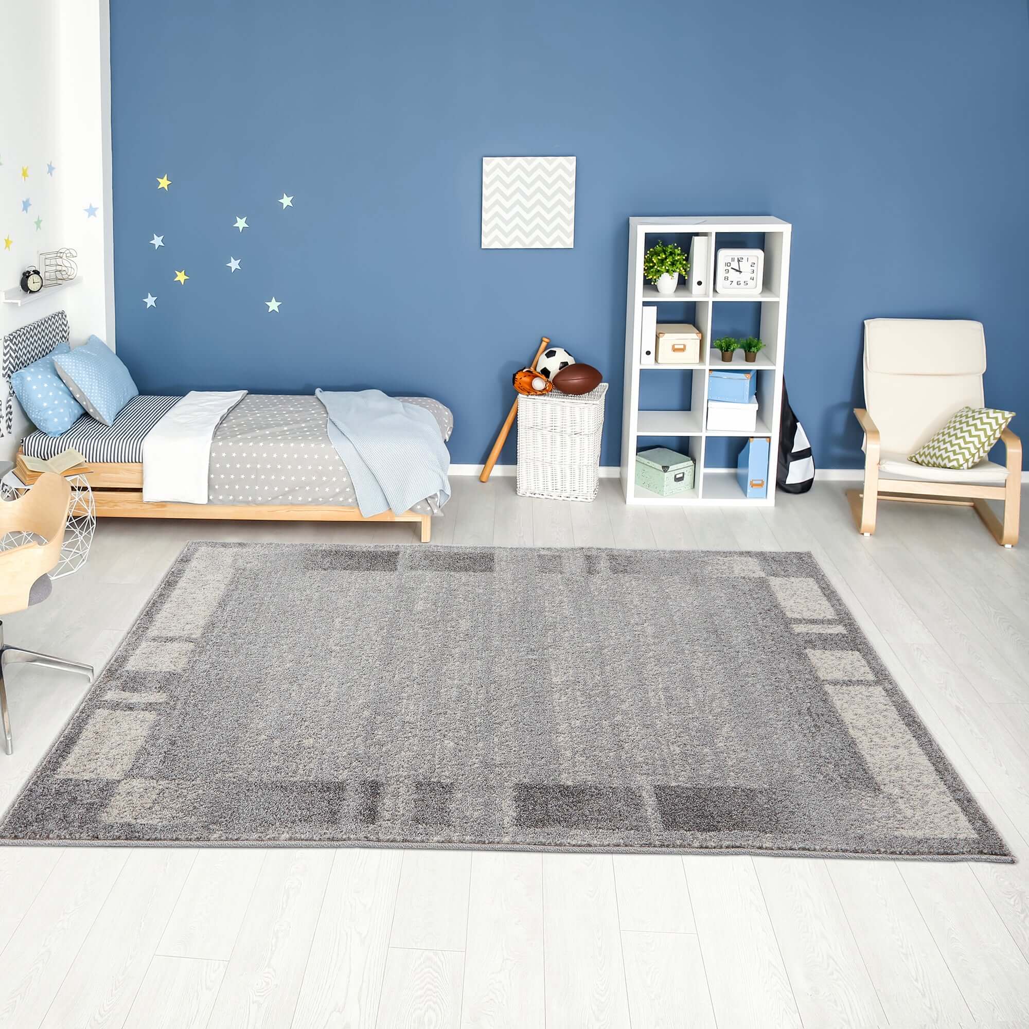 Ephesus Grey Cream Rug | 7438GC
