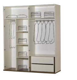 Smart Wardrobe by Netline Interiors