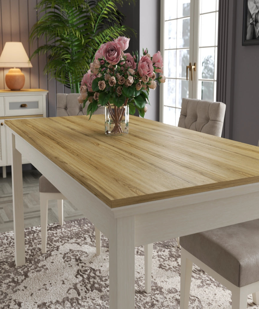 Mavrova Premium Moonstone Dining Table - Moonstone Dining Table Made in Turkey to Order for UK Dining Room Interiors - Moonstone dining table by Netline Home Interior