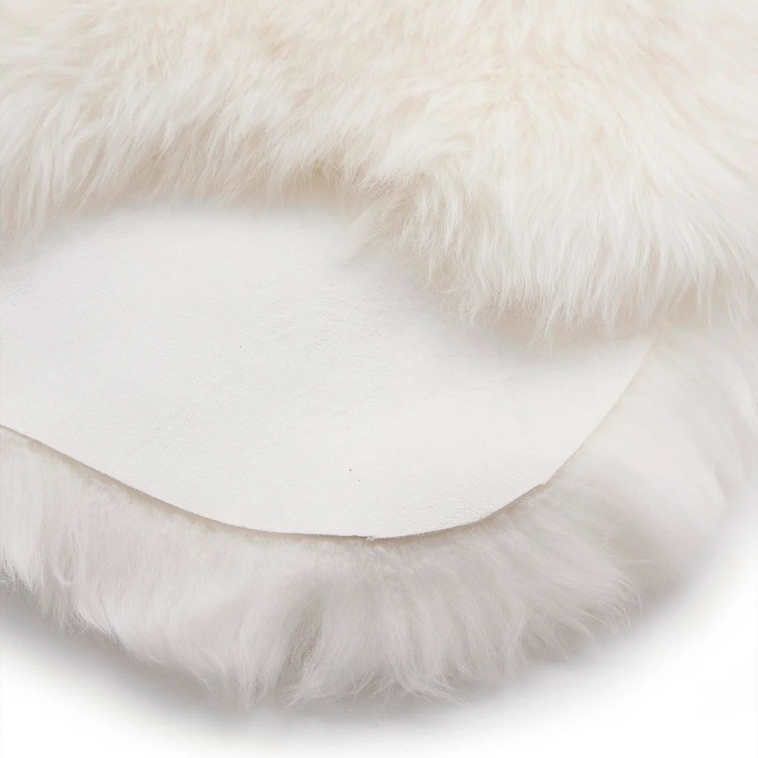 Genuine Natural Cream Sheepskin Faux Fur Rug