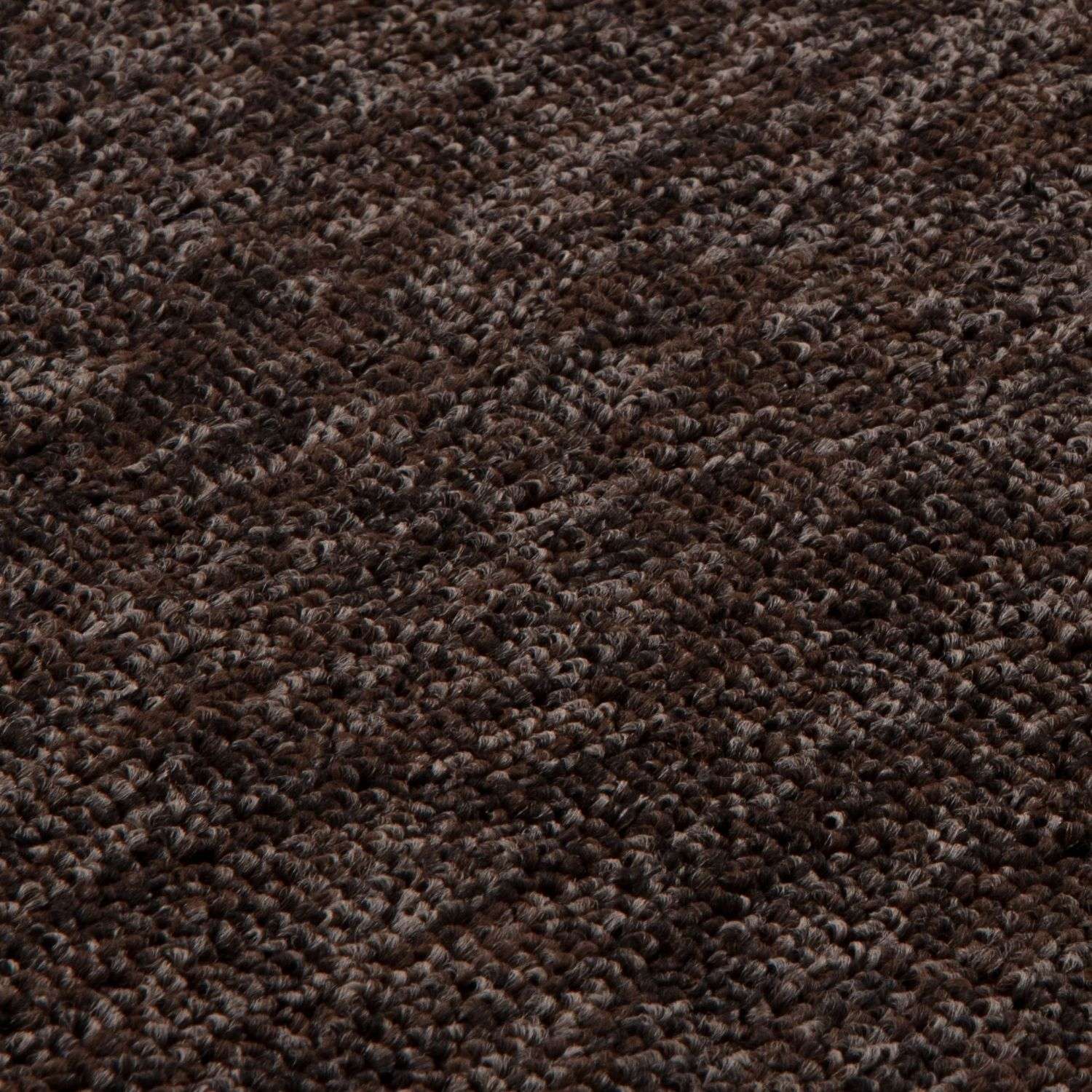Flex Brown Low Pile Solid Rug