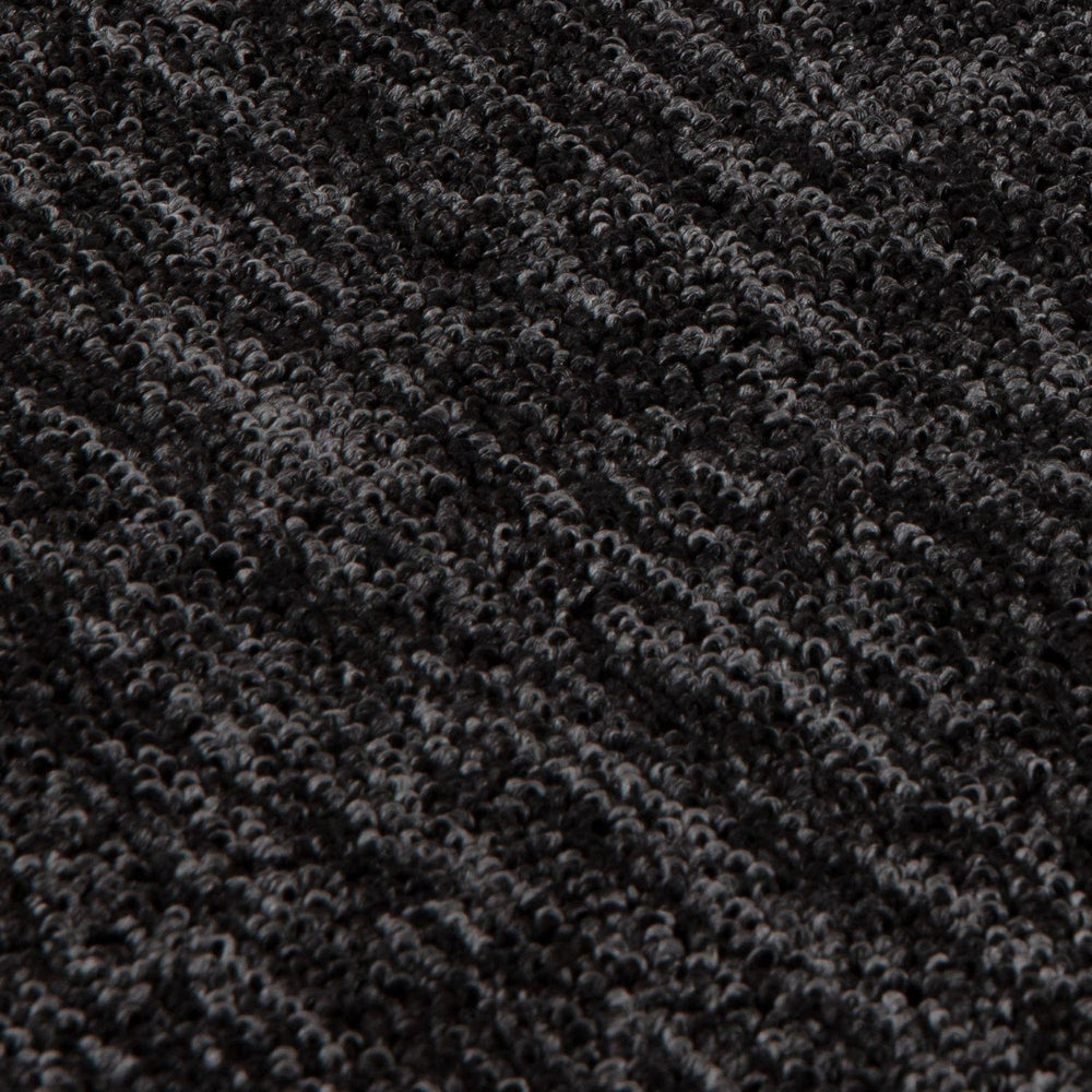 Flex Dark Grey Low Pile Solid Rug